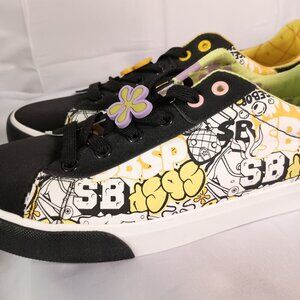 Nickelodeon SpongeBob & Patrick Low Top Sneakers Men’s 10.5 GroundUp New